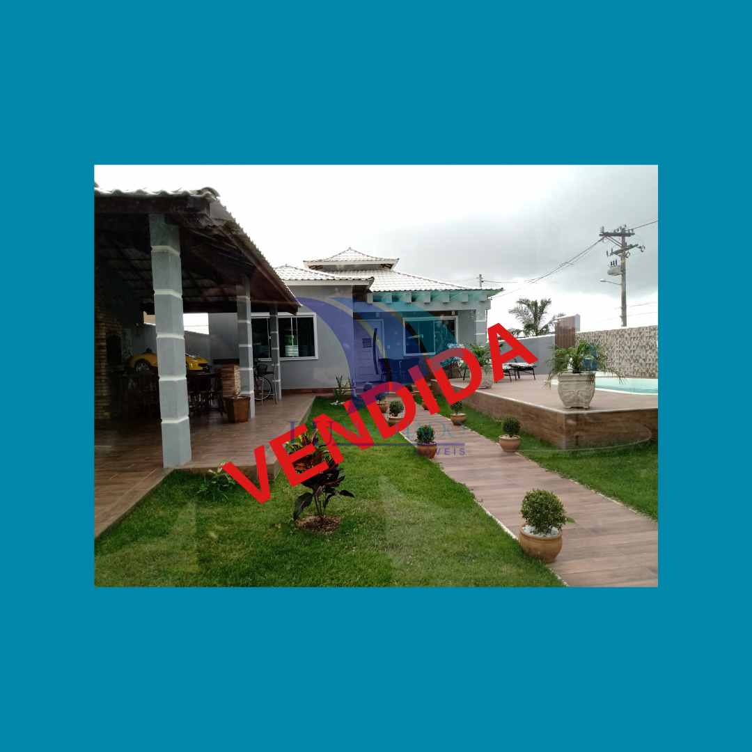 Casa com piscina em São Pedro da Aldeia – Condomínio Solar dos Cantarinos