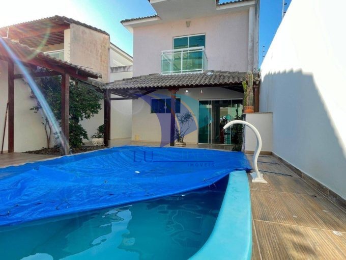 COD 941 Venda- Casa Duplex com piscina- Novo Portinho, Cabo Frio