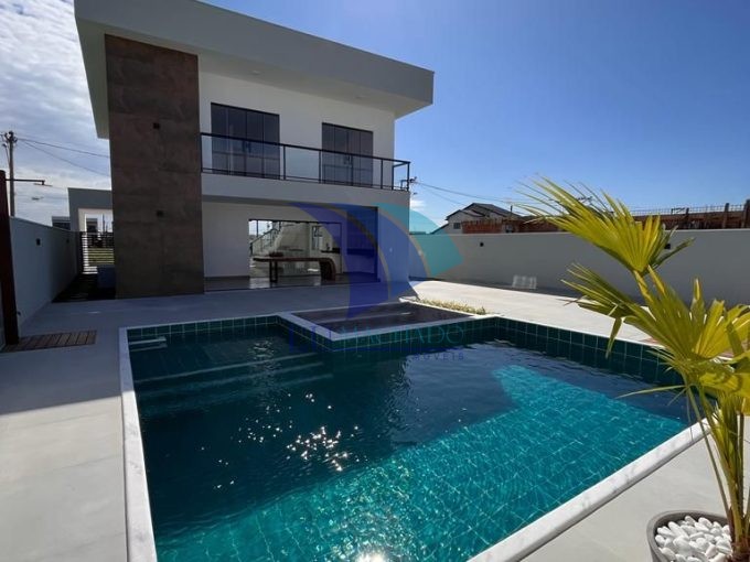 COD 1040- VENDA- Casa Duplex- Alphaville, Cabo Frio
